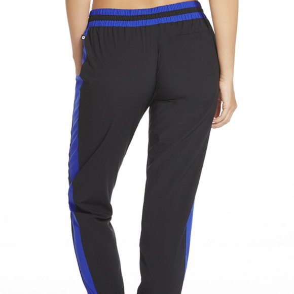 Fabletics Pants - Fabletics Windsor Jogger Pants Black Blue Size Small